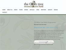 Tablet Screenshot of olivetreefund.org